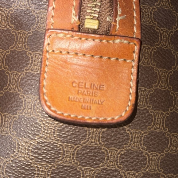Celine Triomphe Macadam Monogram Logo Speedy 30 Boston Vintage Bag GUC - Picture 15 of 15